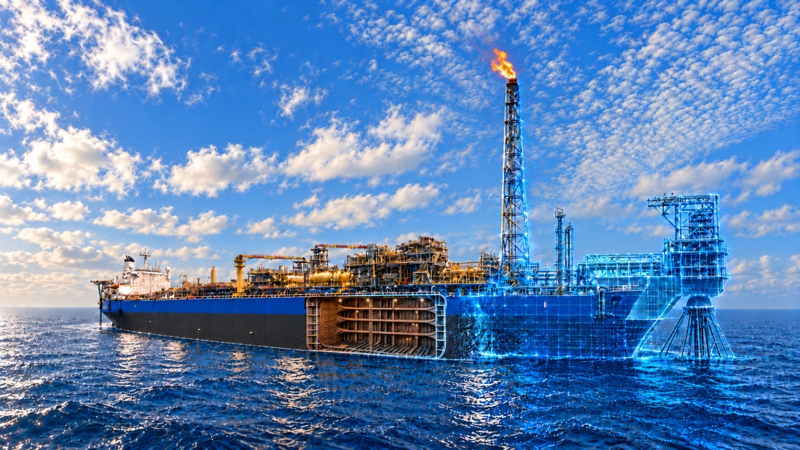 FPSO Cargo Oil Tank Cleaning